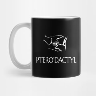 Pterodactyl -  Late Jurassic Fossil (Archaeology, Paleontology) Mug